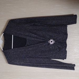 Blu Sage sparkling classy occasion top